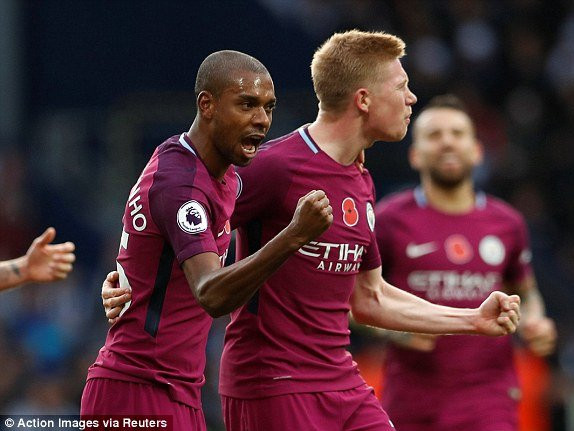 fernandinho man city west brom
