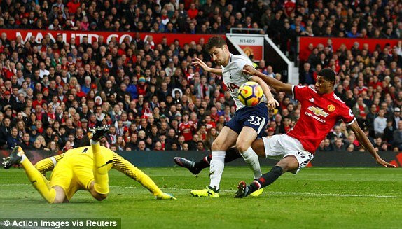 rashford tottenham man united 10