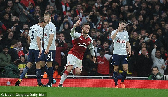 mustafi arsenal tottenham 5
