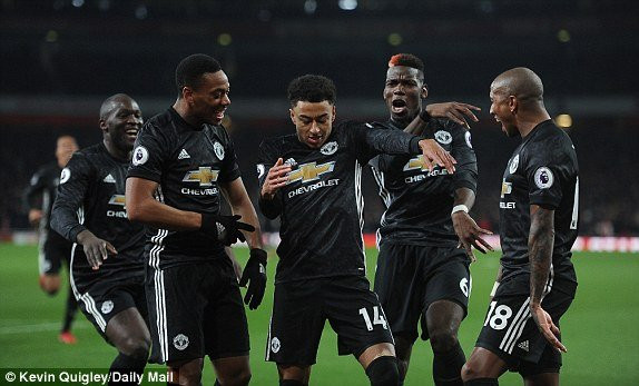 lingard arsenal man united 6