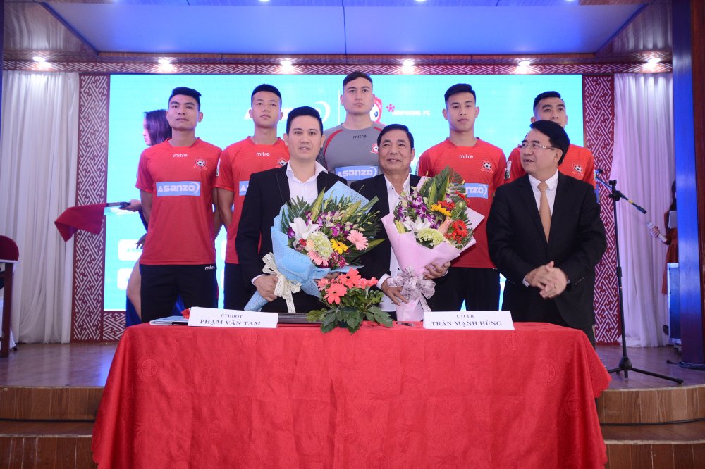CLB Hải Phòng có nhà tài trợ mới trước ngày V-League 2018 khởi tranh