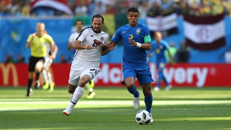 Thiago Silva Brazil Costa Rica 11