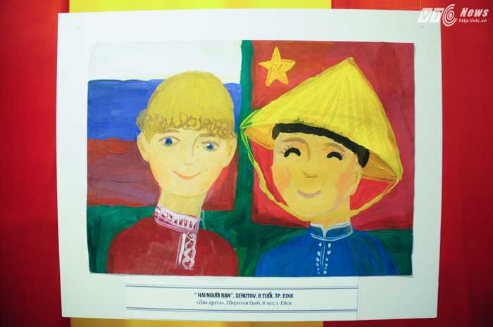 Việt Nam - Nga Ngộ Nghĩnh Qua Nét Vẽ Của Trẻ Em 2 Nước
