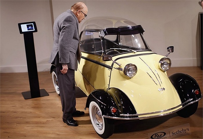 Chiếc xe 1960 TG 500 có tên Tiger với giá ước tính từ 150USD tới 225,000 USD được triển lãm tại New York