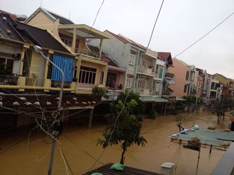 Quảng Nam, lũ, Hội An, ngập, mưa lớn, chìm trong nước, Đà Nẵng
