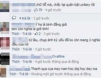 Cư dân mạng tranh cãi.