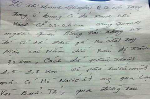 Bức thư lan truyền trên mạng