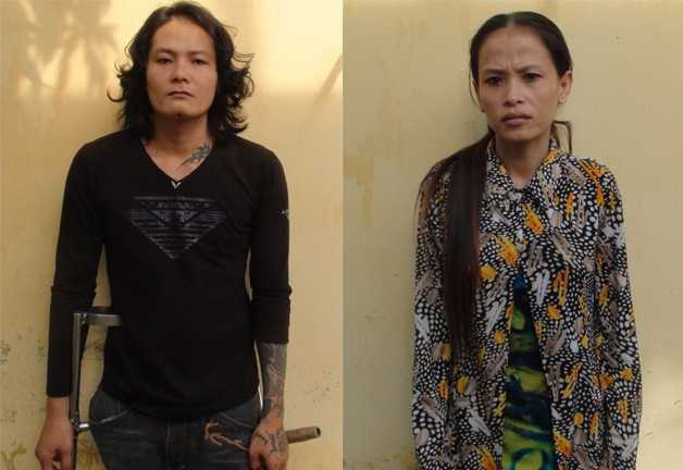 Bắt vợ chồng tàng trữ 110 gói ma tuý đá