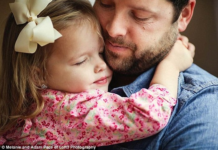 Mong ước của tôi là muốn nhìn thấy con gái yêu lớn lên một cách khỏe mạnh và hạnh phúc.