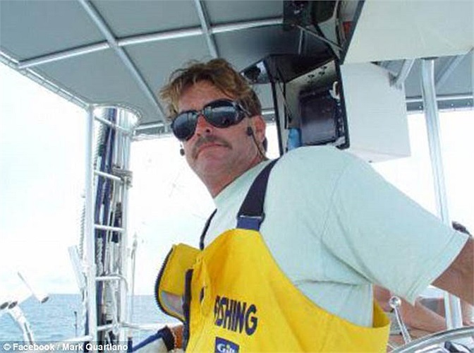 Thuyền trưởng Mark Quartiano đã bắt được con cá hiếm này và ông không ngại thả nó đi vì đây là loài vật có tên trong sách đỏ. Ông cũng lo ngại khả năng một thảm họa tự nhiên sắp ập tới vì hành vi kỳ lạ của động vật biển. 