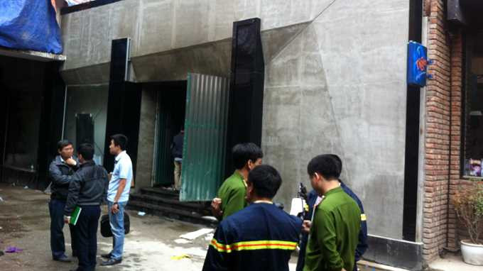 Hiện trường vụ cháy