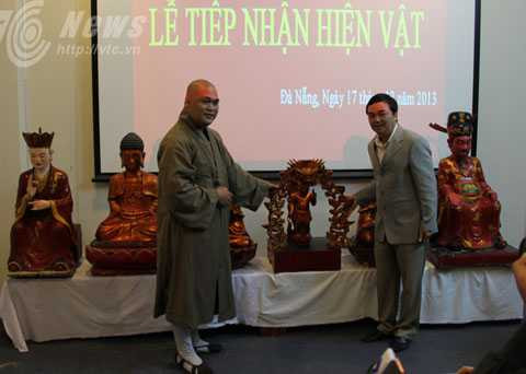 Đà Nẵng, Bảo tàng, cổ vật, hiến tặng, tượng phật, Đảng sanh cửu long, chưa từng có