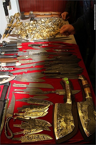 Những con dao được rèn từ các loại thép tốt nhất