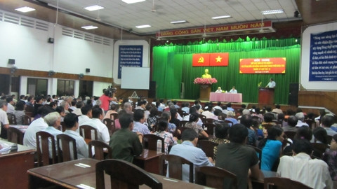 cử tri, HĐND TP.HCM, tiếp xúc, chung cư.