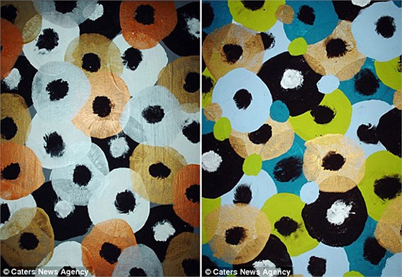 Cô biết 5 cách vẽ bằng ngực khác nhau, gồm: vẽ bằng nguyên bộ ngực, bằng nhũ hoa, bằng đỉnh của nhũ hoa, chấm xoáy và một phương pháp mới nhất có tên 'cọ ngực'