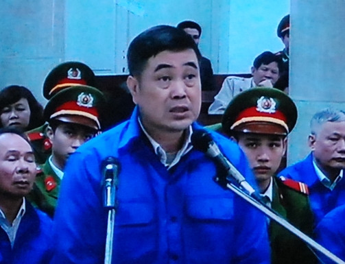 Bị cáo Trần Hải Sơn.