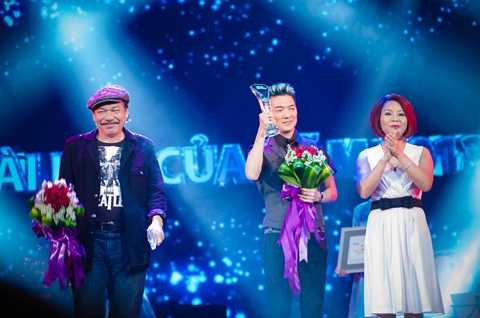 Đàm Vĩnh Hưng thắng giải Bài hát yêu thích 1 tỷ đồng