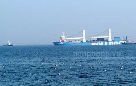 hạ thủy, tàu ngầm hà nội, kilo 536, rolldock sea