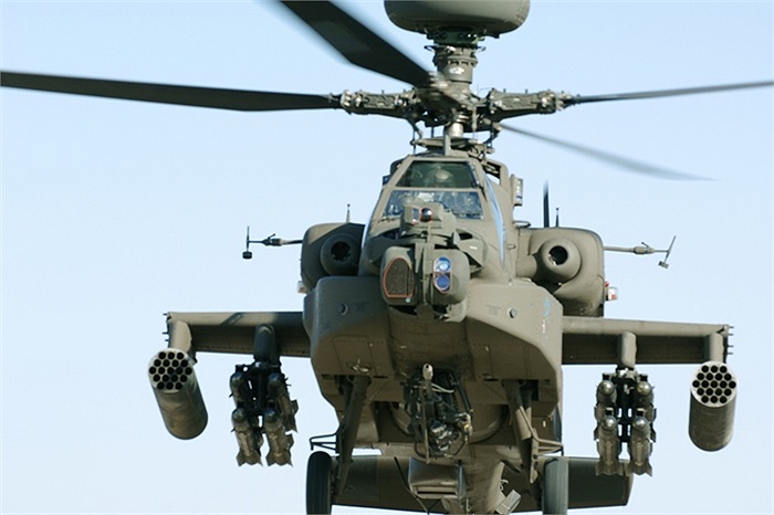Đứng đầu danh sách là AH-64 Apache, mãnh thú của quân đội Mỹ
