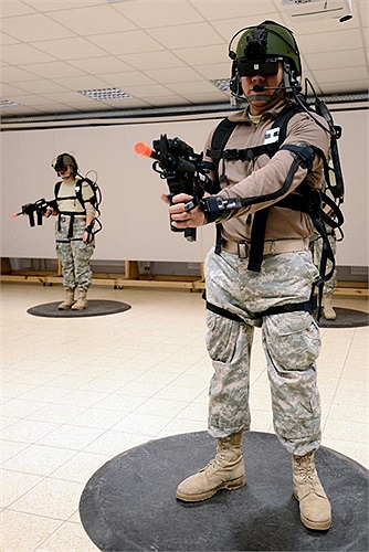 Một binh sĩ đang nhập cuộc chơi