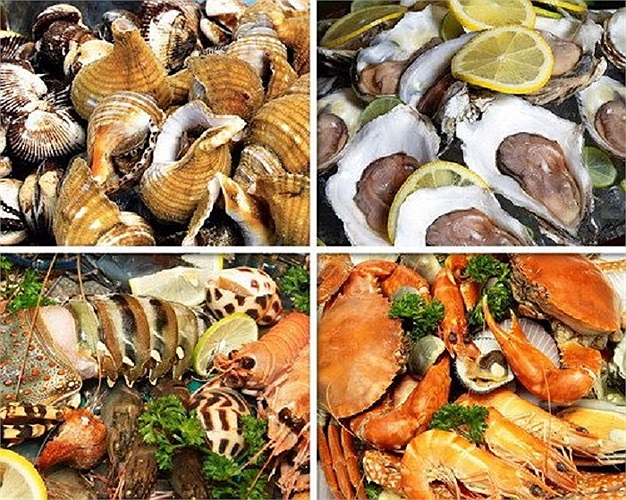 Hải sản cho làn da mịn màng, sáng bóng và rạng rỡ: Cá hồi, cá ngừ hay cá mòi là những thực phẩm rất tốt cho làn da.