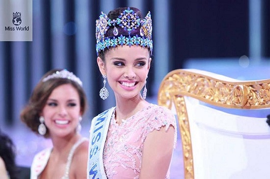 Megan đăng quang Hoa hậu thế giới vào ngày 29/9/2013.