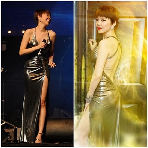 Trong sê-ri ảnh cá nhân ghi lại những khoảnh khắc vui chơi bên bạn bè và nghỉ dưỡng, nữ ca sỹ thường xuyên khoe với bạn bè những tấm hình bikini rất hấp dẫn.