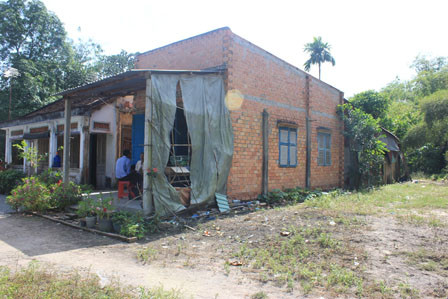 Căn nhà của hai mẹ con bà Liên