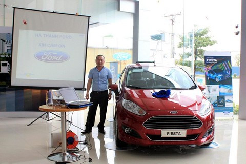 Hà Thành Ford, điểm đến đầu tiên của Ford Fiesta mới