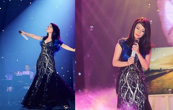 Bộ trang phục thứ ba trong đêm liveshow 'Dấu ấn' cũng nhận được nhiều lời chê của khán giả.