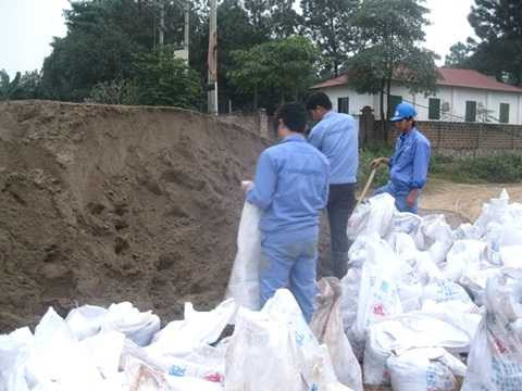 Quốc Oai, vỡ ống nước, mất nước, khắc phục sự cố