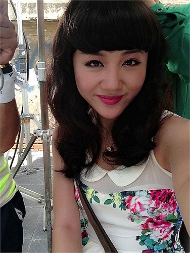 Xinh đẹp nhí nhảnh trong các hình ảnh 'tự sướng'. 