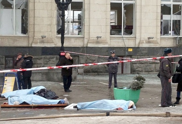Ít nhất 18 người thiệt mạng và hơn 40 người bị thương trong vụ đánh bom liều chết tại nhà ga ở thành phố Volgograd, Nga hôm 29/12
