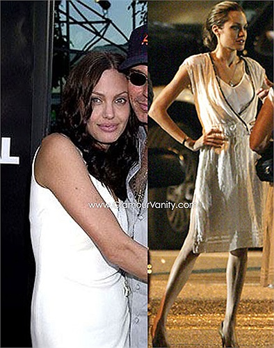 So với hình ảnh đầy đặn, căng tràn sức sống tuổi đôi mươi, hiện giờ Jolie thật đáng thương.