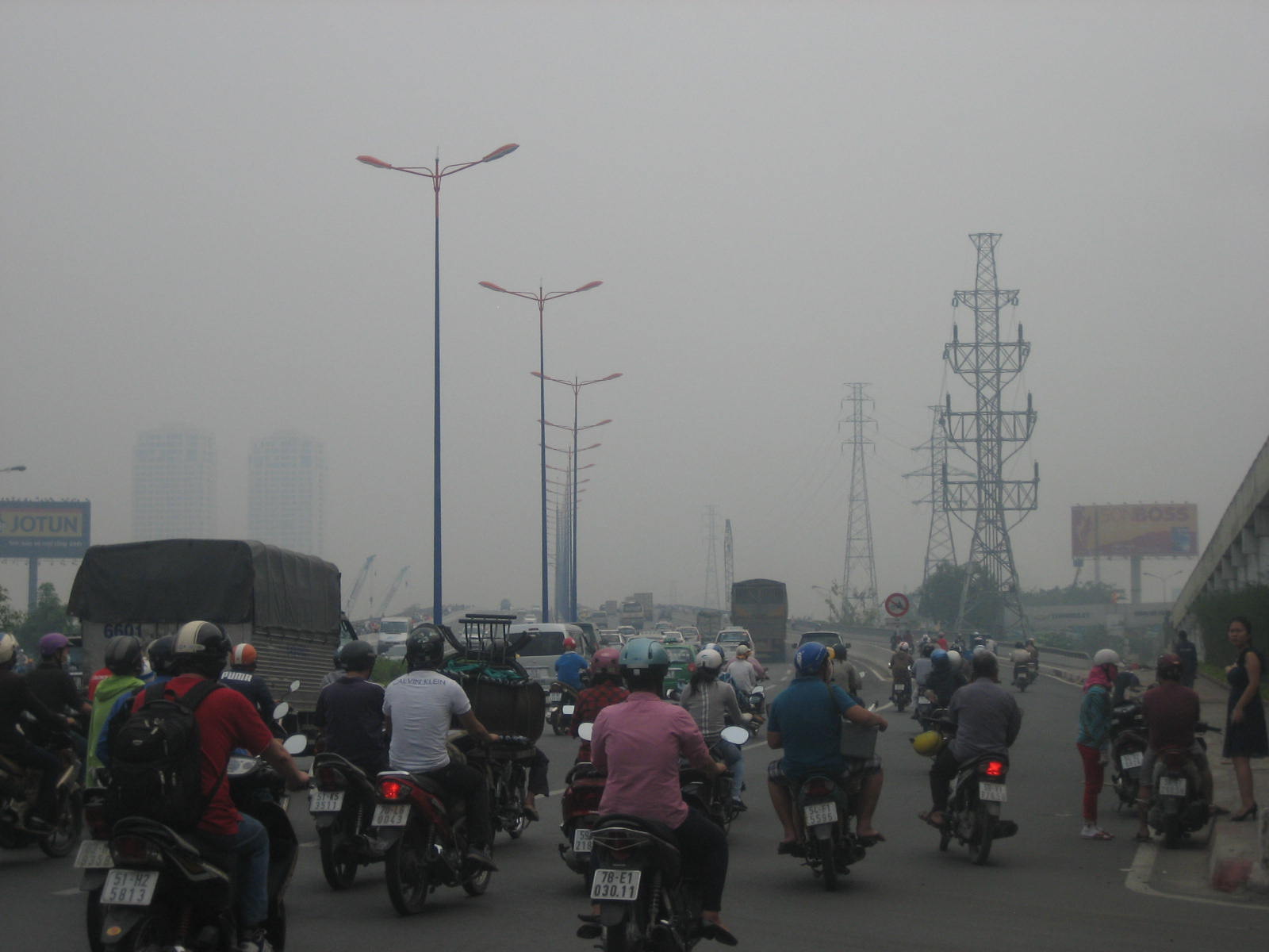TP.HCM, sương mù, thời tiết, ngày 14/12, bao phủ, đường phố,