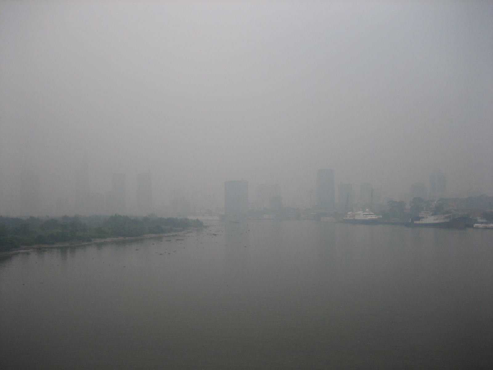 TP.HCM, sương mù, thời tiết, ngày 14/12, bao phủ, đường phố,