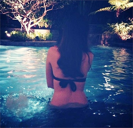 Góc hình bí ẩn và quyến rũ của Trúc Diễm.