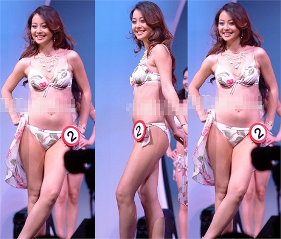 Vẻ đẹp nguyên bản của hoa hậu vẫn được lưu giữ đến tận bây giờ, ngoại trừ vòng 1. 