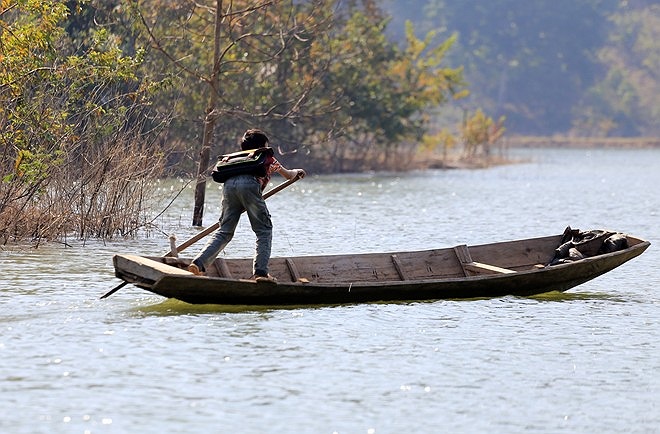 Lãnh đạo trường tiểu học Sơn Hải cho biết, dù khó khăn nhưng tỷ lệ bỏ học ở đây rất thấp. 