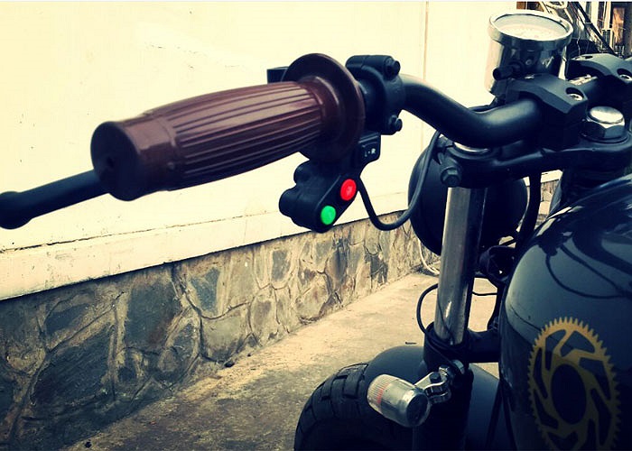 Xe có tay lái ngang đặc trưng