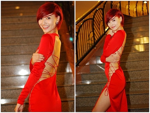 Năm ngoái, Hồng Quế xuất hiện với bộ cách táo bạo khiến công chúng không khỏi bình bàn. Cô trở thành người đẹp dẫn đầu trào lưu diện váy không nội y trong showbiz Việt. Cho đến bây giờ, Hồng Quê vẫn luôn có tên trong danh sách những quý cô táo bạo nh