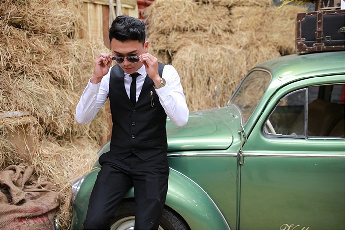 Tham dự cuộc thi Mr Hà Nội, chàng trai sinh năm 1992 muốn được cọ xát, học hỏi và thể hiện bản thân.