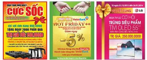 khuyến mại lớn nhất Mùa mua sắm 2013 từ MediaMart