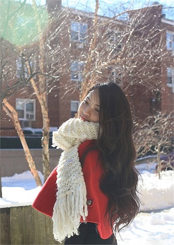 Thủy Top vi vu bên nước Mỹ.