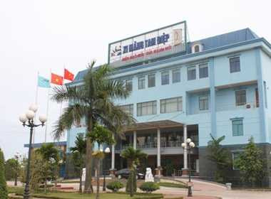 Công ty xi măng Vicem Tam Điệp nơi người dân phát hiện Ngọc Lan treo cổ tự tử.