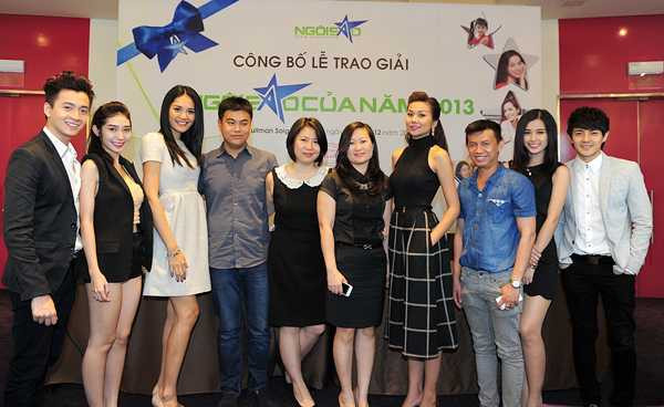 Mr Đàm làm MC đêm trao giải Ngôi sao của năm 2013