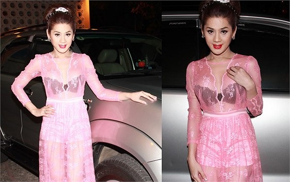 Mác ăn mặc sến, quê mùa gắn liền với Lâm Chí Khanh từ thời điểm tái xuất làng giải trí vào cuối năm 2012 cho đến thời điểm này. 