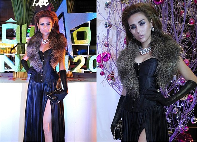 Cách phối trang phục rối mắt và chuộng mix phụ kiện không tạo được hình ảnh sang trọng và đẳng cấp cho Hoàng Yến.