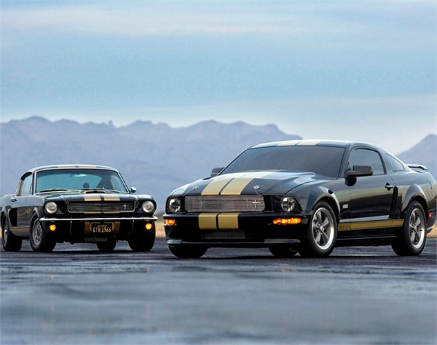Tới năm 2006, Ford Shelby GT H, phiên bản đặc biệt phong cách xe đua được tung ra thị trường 