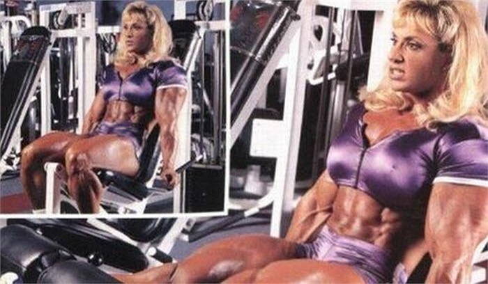 Bài tập dành cho người đẹp rèn luyện cơ bắp.